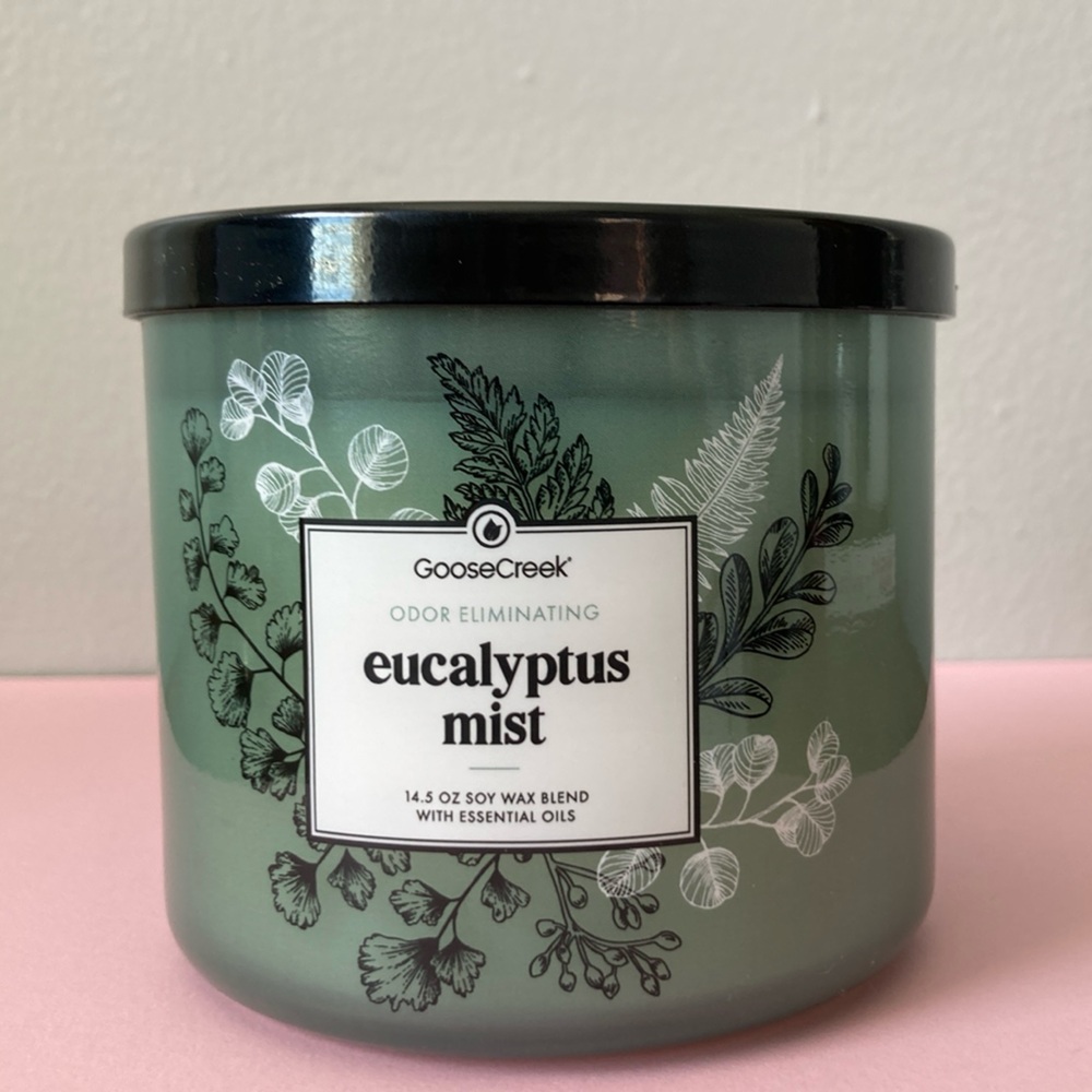 Eucalyptus Mist Candle - Green